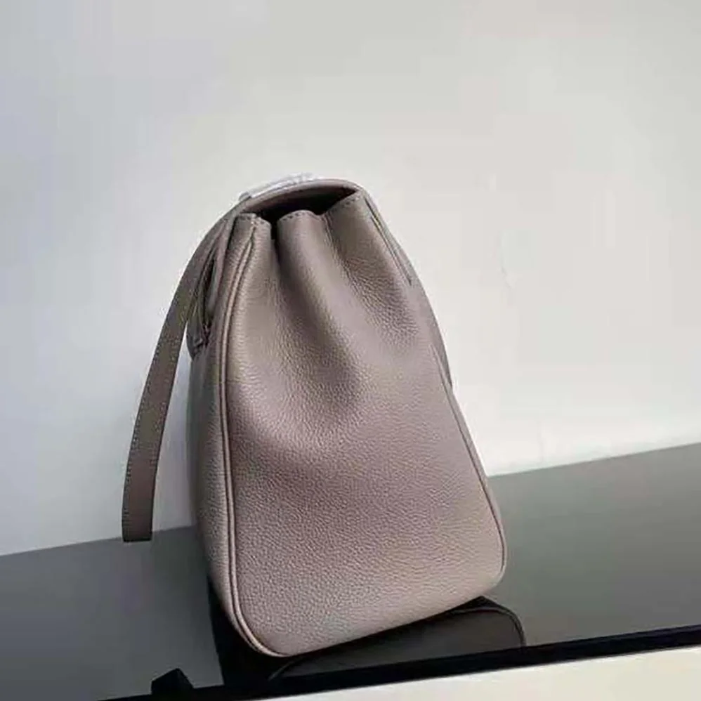 Celine Medium Soft 16 Bag in Supple Grained Calfskin for Women in Gray