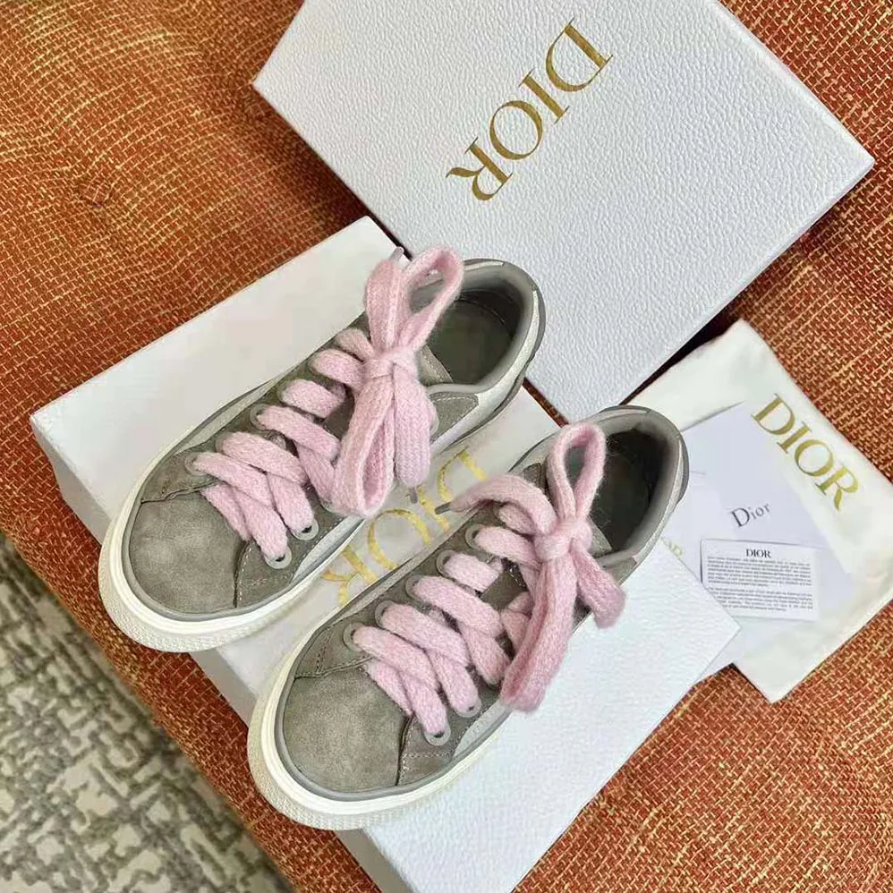 Dior B33 Sneaker Gray and White Dior Oblique Jacquard and Gray Suede for Men Dior B33 Sneaker Gray and White Dior Oblique Jacquard and Gray Suede for Men