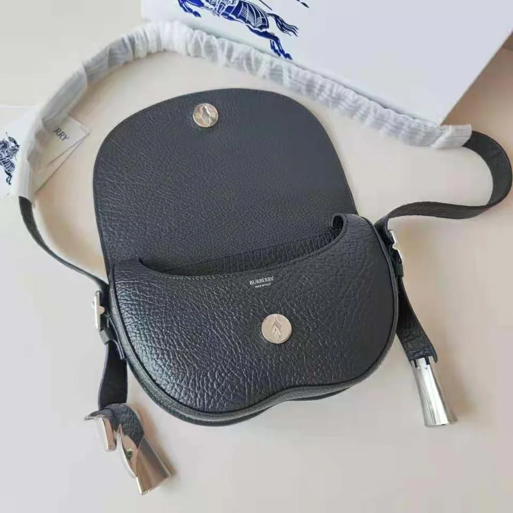 Burberry Chess Satchel for Women in Black