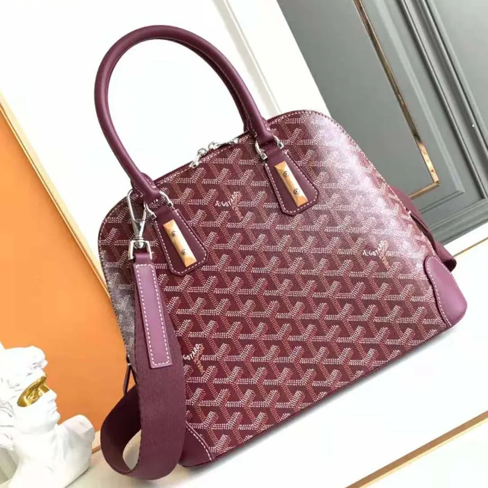 Goyard Vendôme PM Bag for Women in Maroon Goyard Vendôme PM Bag for Women in Maroon