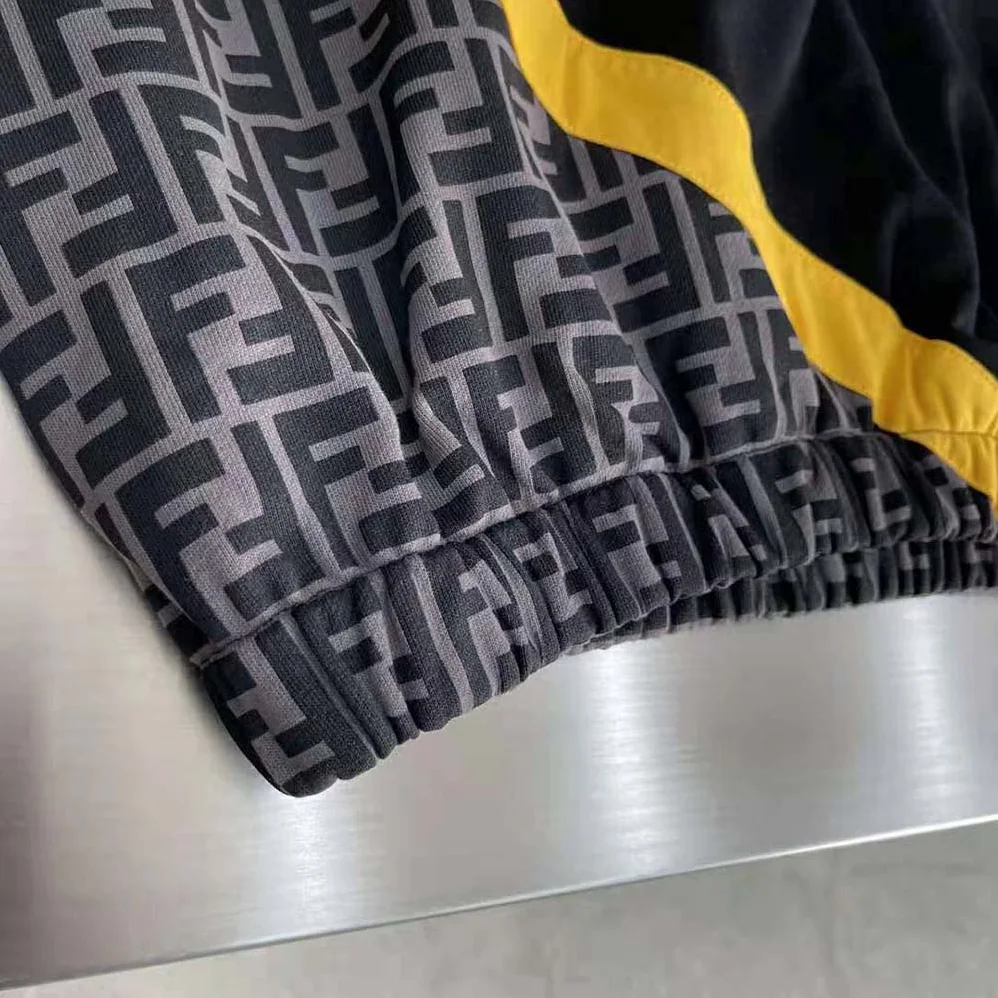 Fendi Black Jersey Sweatshirt-FAF681AN67F1KRX for Men