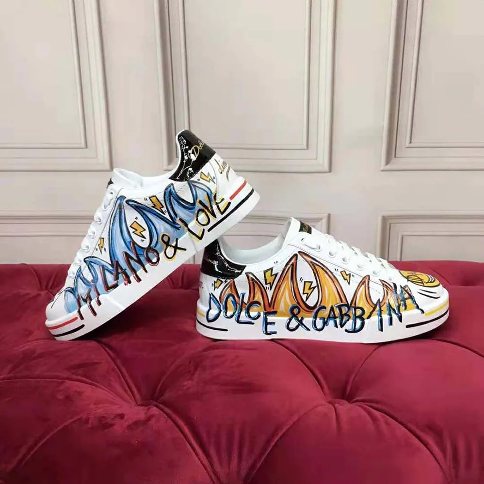 Dolce Gabbana D&G New Dglimited Portofino Sneakers for Women