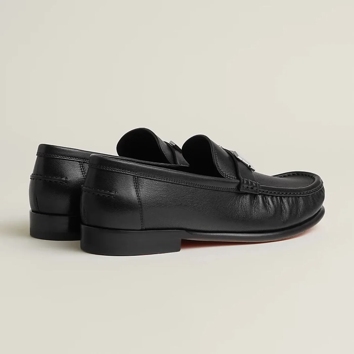Hermes Karlo Loafers Noir Hermes Karlo Loafers Noir