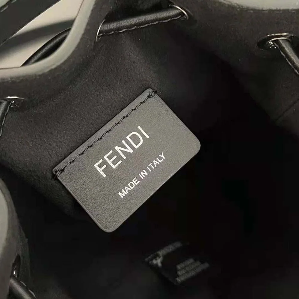 Fendi Mon Tresor Black Leather Mini for Women in bag Fendi Mon Tresor Black Leather Mini for Women in bag
