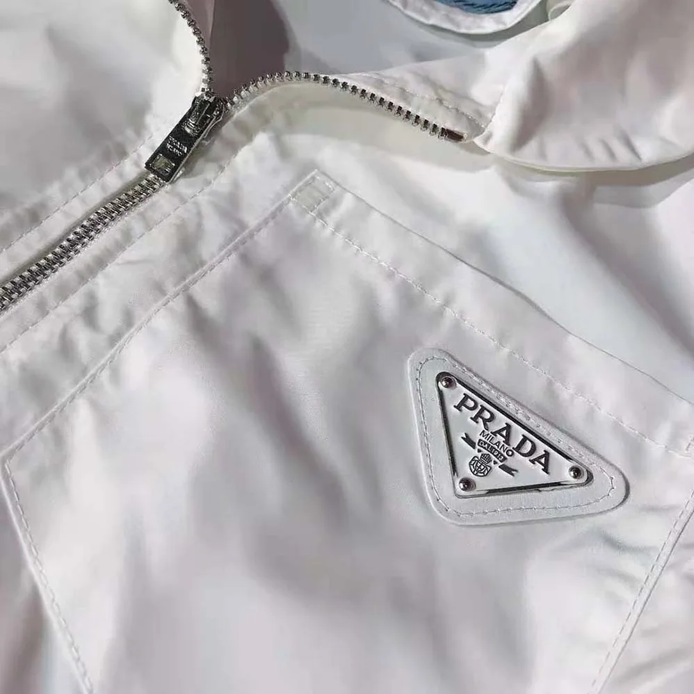 Prada Poplin Dress for Women in White Prada Poplin Dress for Women in White