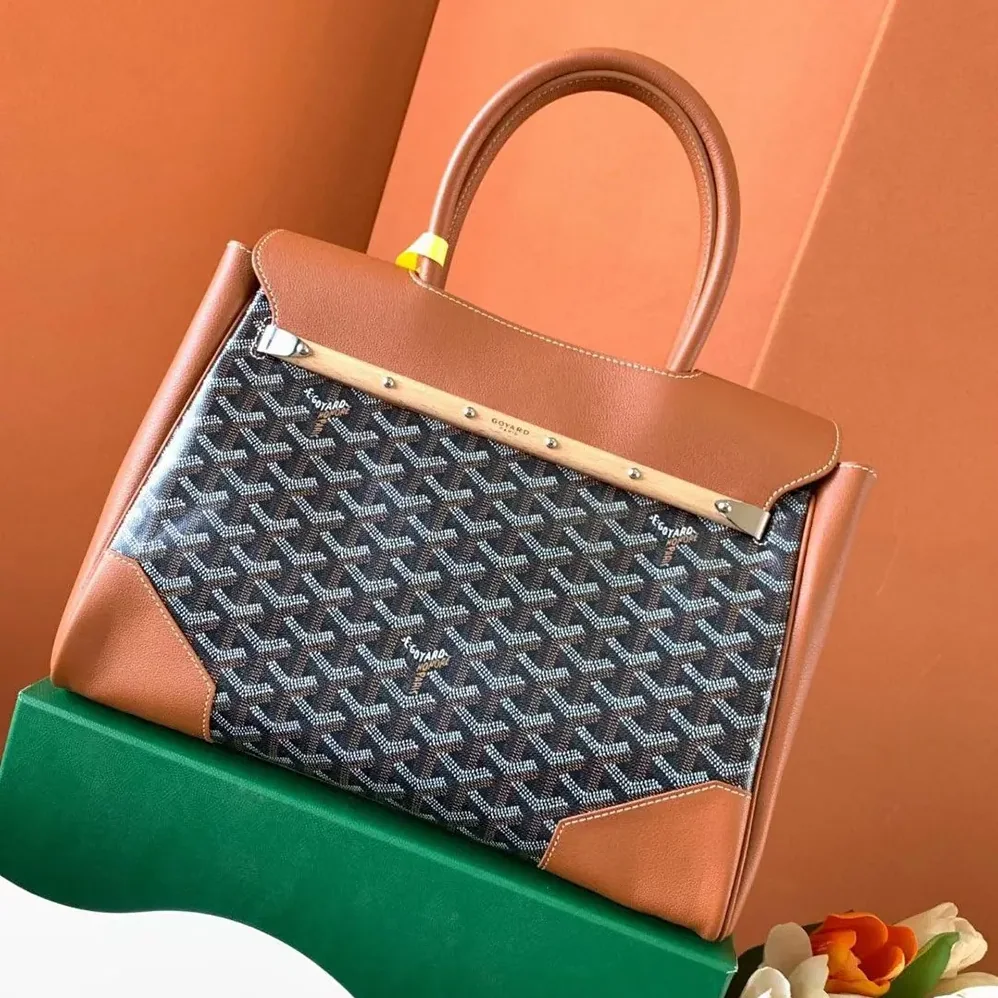 Goyard Saïgon Tote Bag for Women in Brown