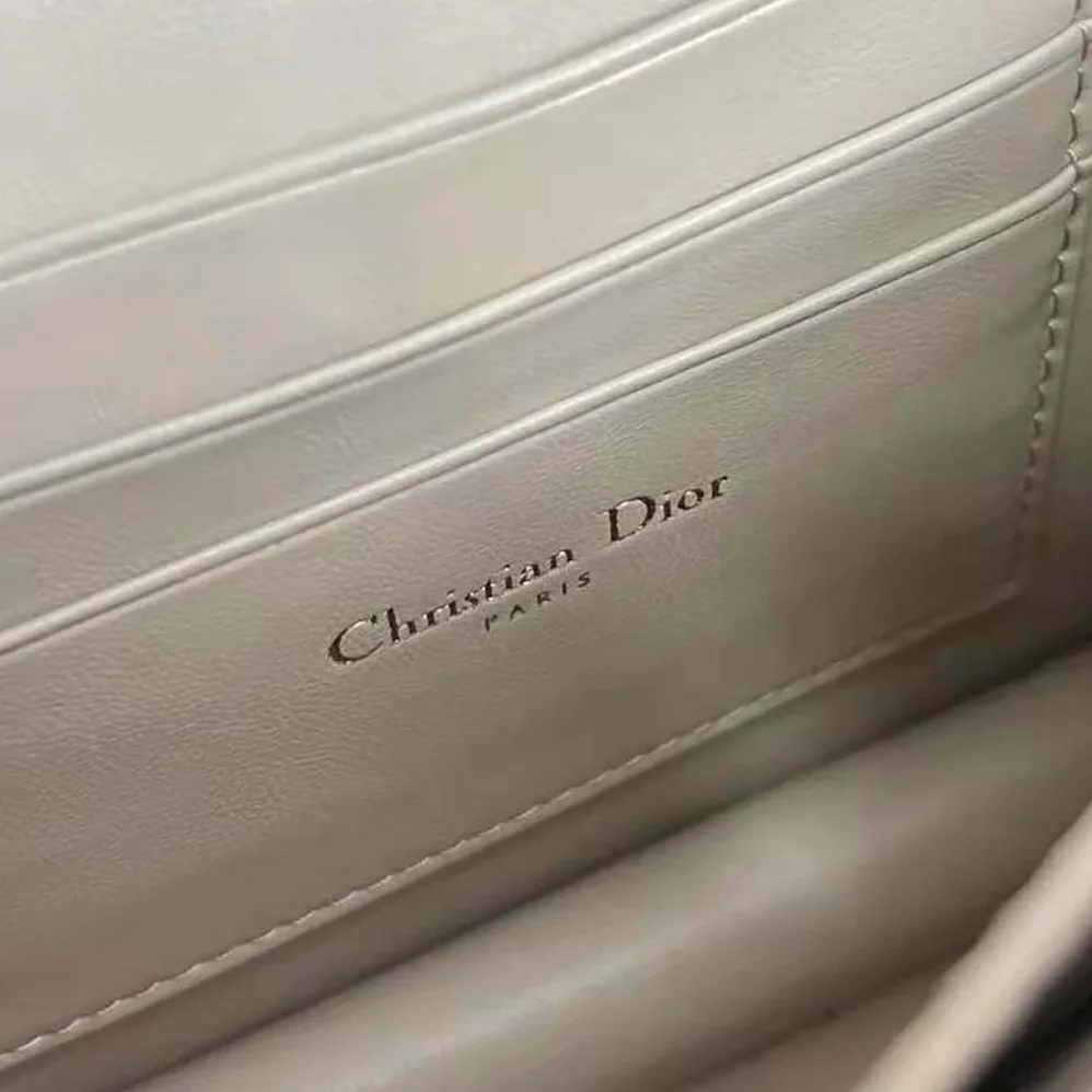 Dior Miss Caro Mini Bag Caramel Beige Macrocannage Lambskin for Women