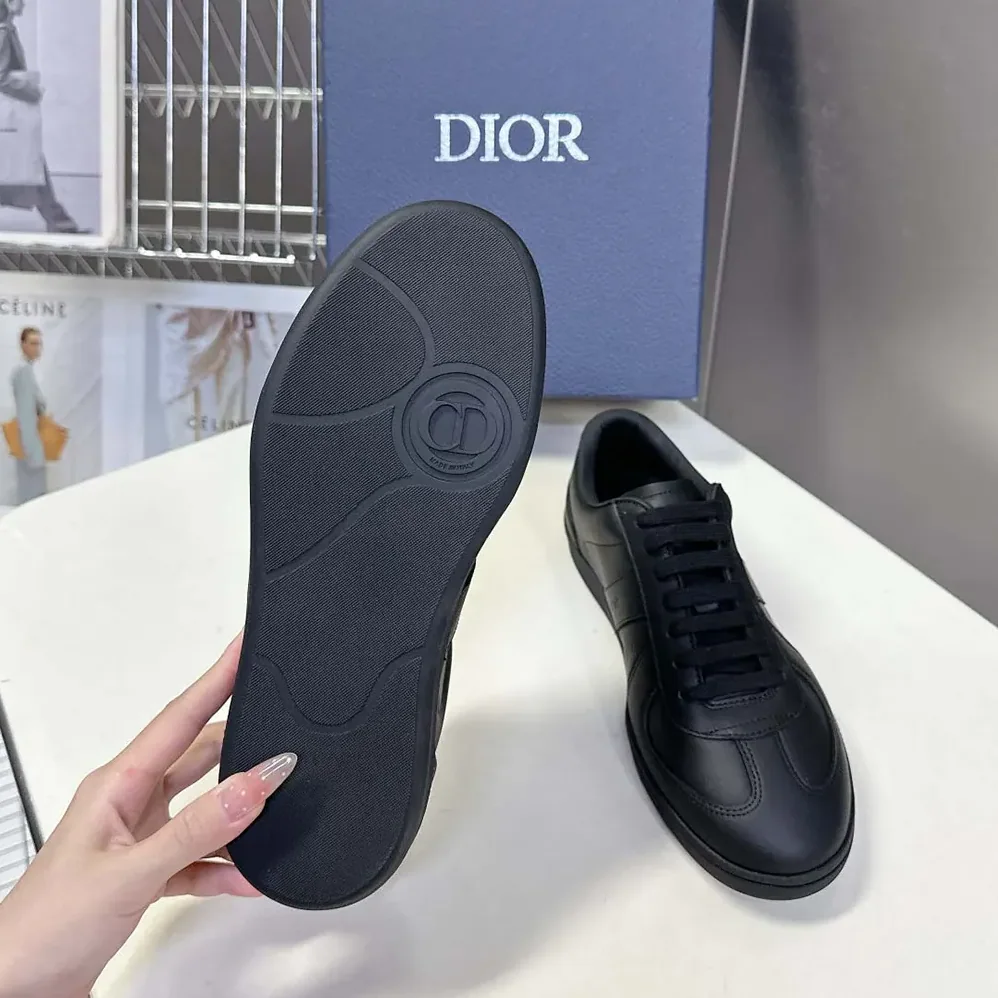 Dior B01 Matchpoint Sneaker Black Smooth Calfskin for Men