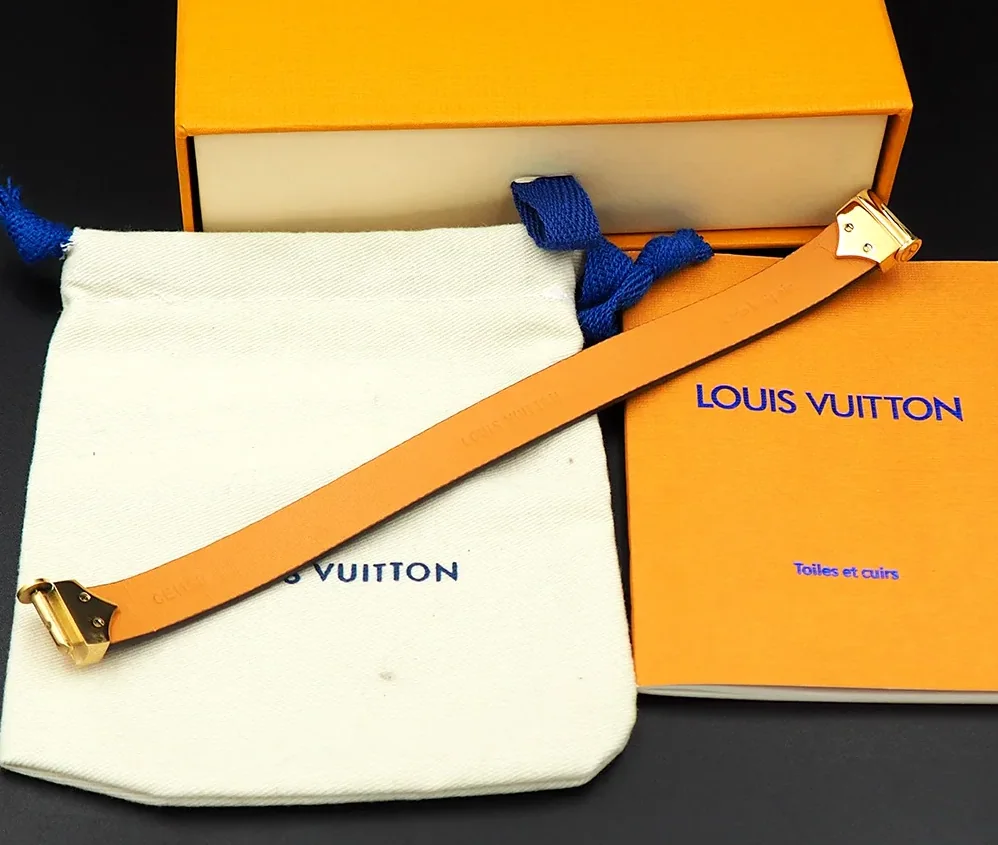 Louis Vuitton Nano Monogram Bracelet Brown Louis Vuitton Nano Monogram Bracelet Brown