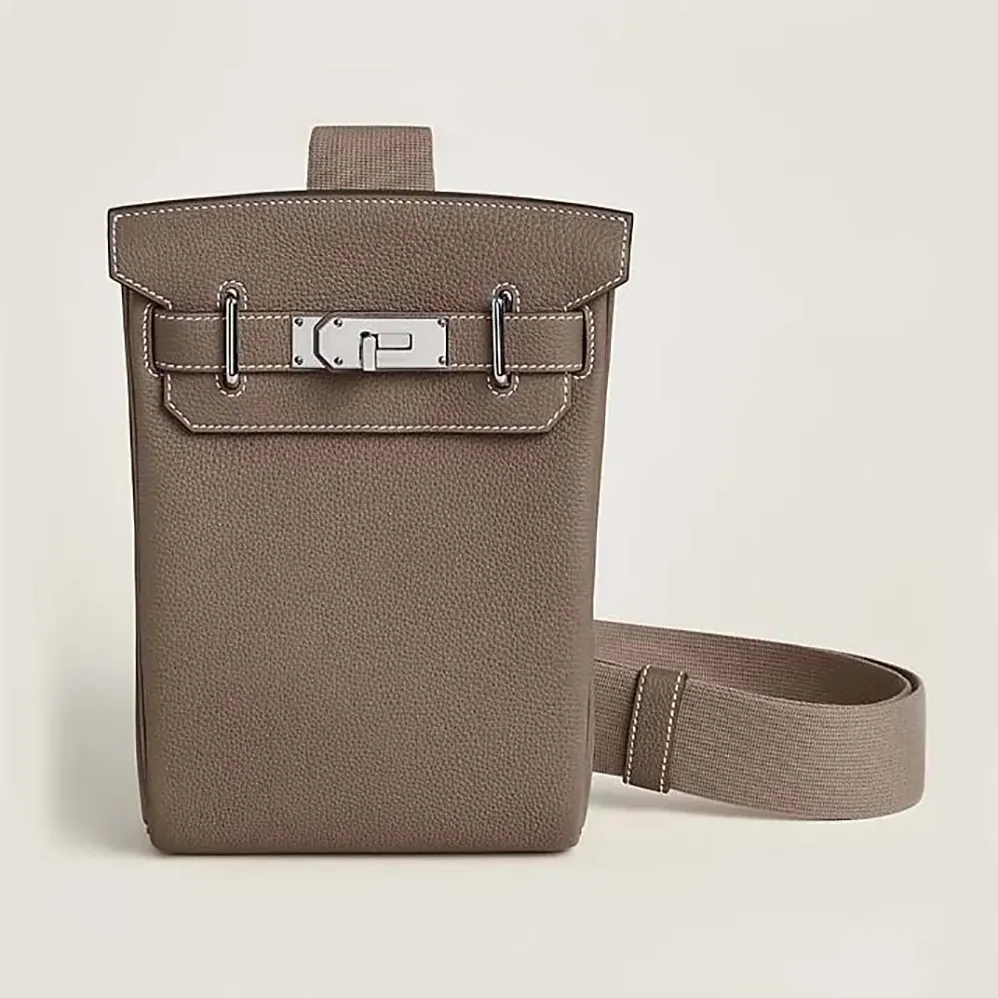 Hermes Hac A Dos PM Backpack for Unisex in Grey Hermes Hac A Dos PM Backpack for Unisex in Grey
