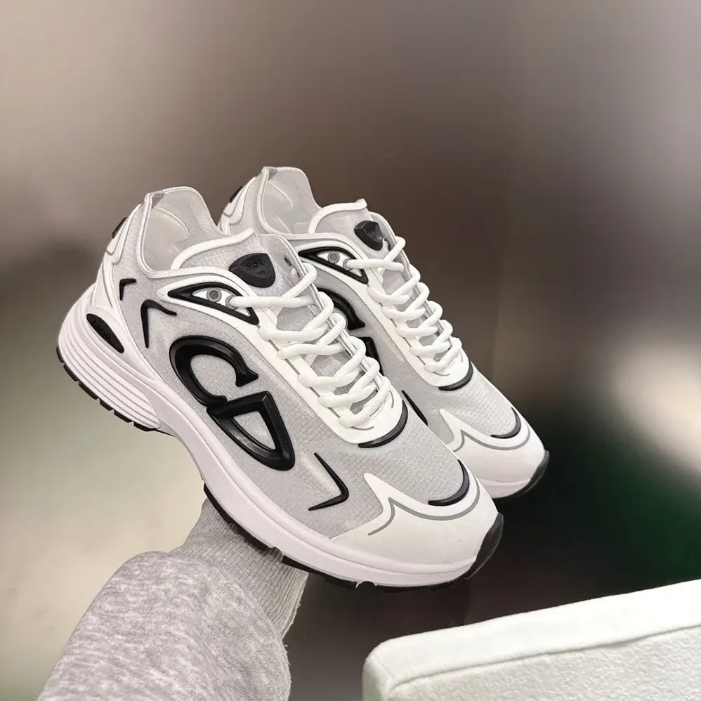 Dior B30 Countdown Tech Sneaker White Semi-Transparent N3O Nylon for Unisex Dior B30 Countdown Tech Sneaker White Semi-Transparent N3O Nylon for Unisex