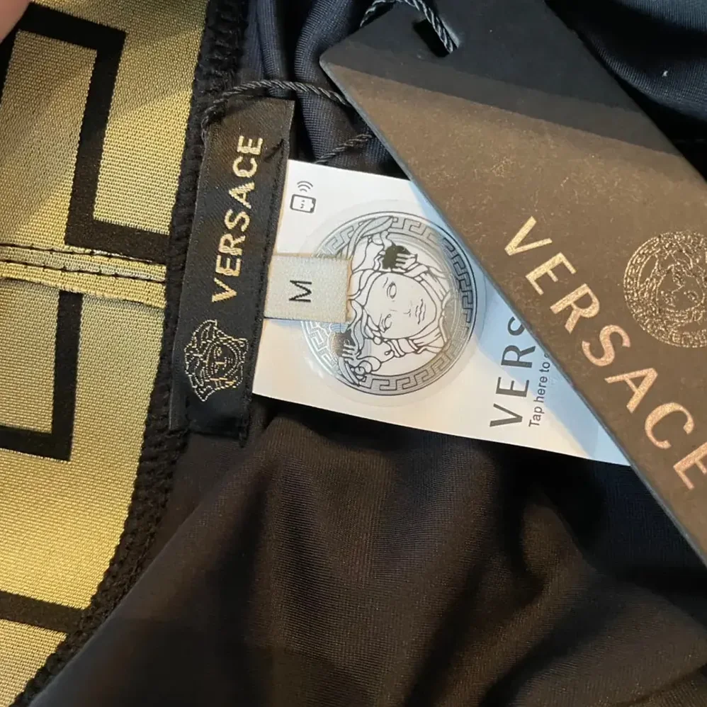 Versace Greca Border Bikini Top for Women in Bottoms