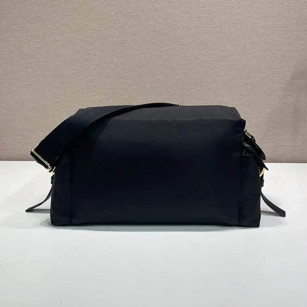 Prada Explore Medium Re-Nylon Shoulder Bag With Flap for Women Prada Explore Medium Re-Nylon Shoulder Bag With Flap for Women