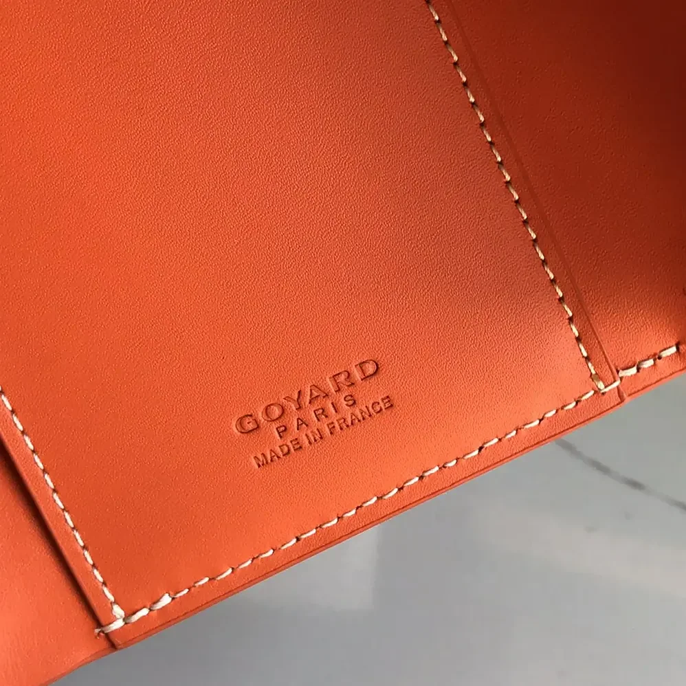 Goyard Saint Gabrie Wallet for Unisex in Orange