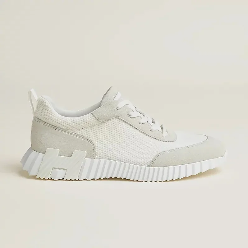 Hermes Bouncing Sneakers White Hermes Bouncing Sneakers White