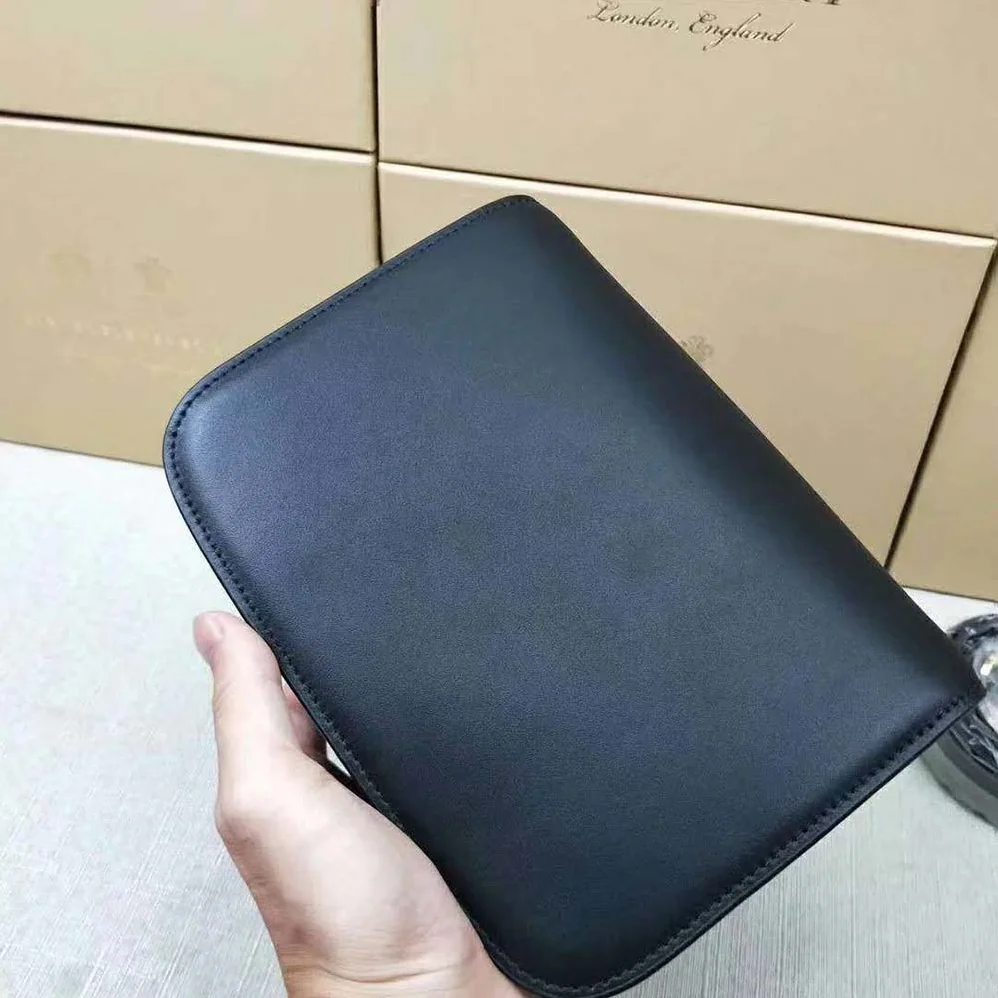 Burberry Small Leather TB Bag for Women in Black Burberry Small Leather TB Bag for Women in Black