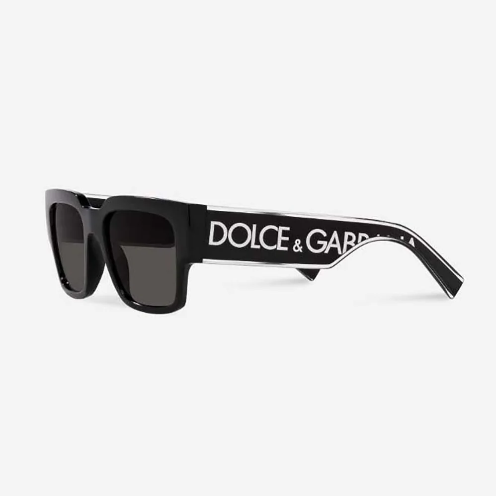 Dolce Gabbana D&G DG Elastic Sunglasses for Women in Black Dolce Gabbana D&G DG Elastic Sunglasses for Women in Black