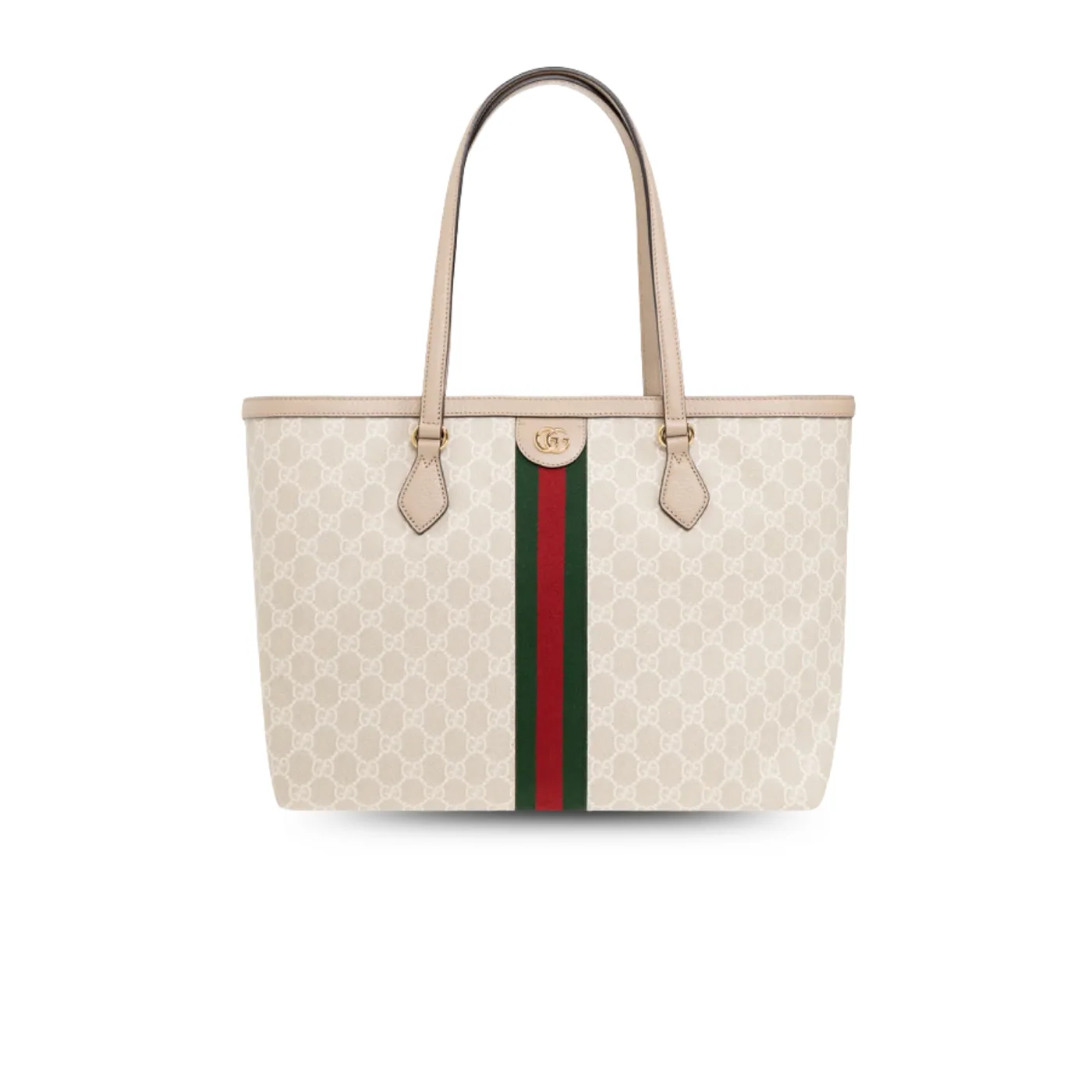 Gucci Ophidia Medium GG Tote Bag in Beige Gold Hardware Gucci Ophidia Medium GG Tote Bag in Beige Gold Hardware