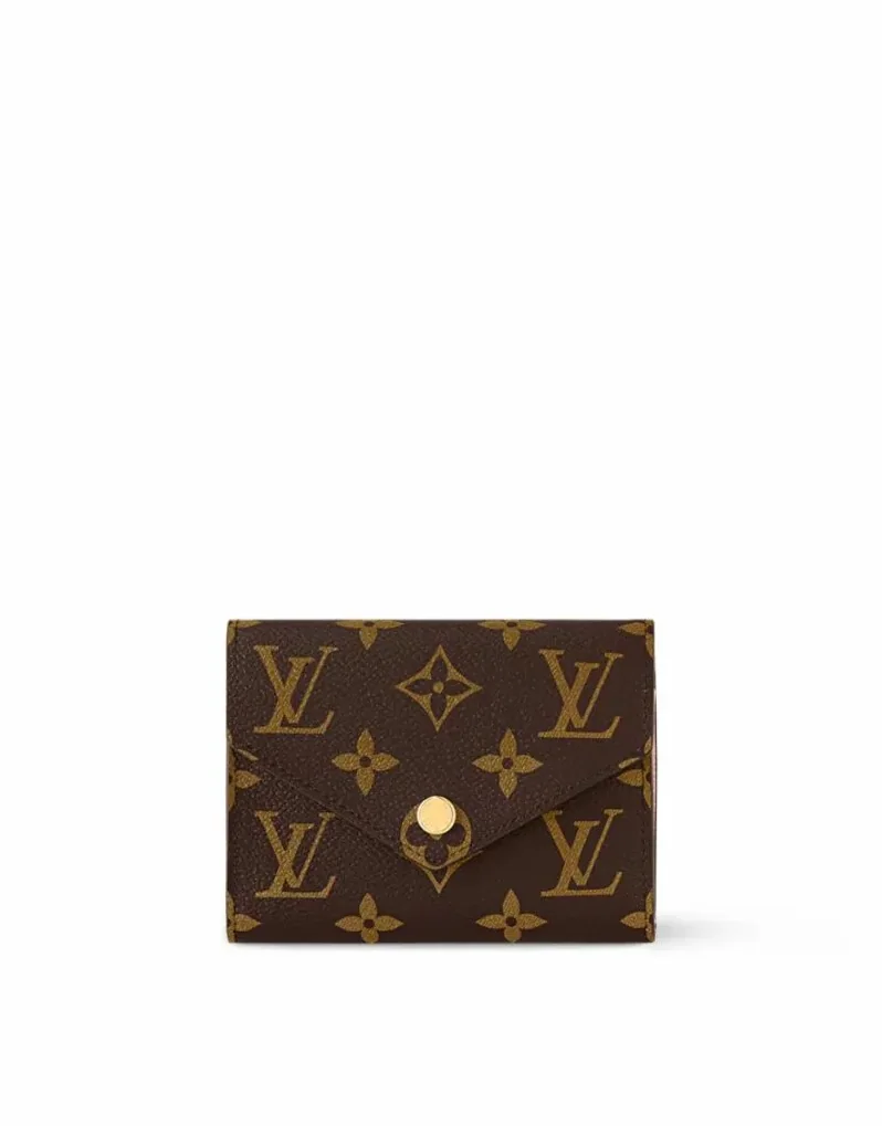 Louis Vuitton Victorine Wallet Monogram Canvas Rose Ballerine Pink , / LV