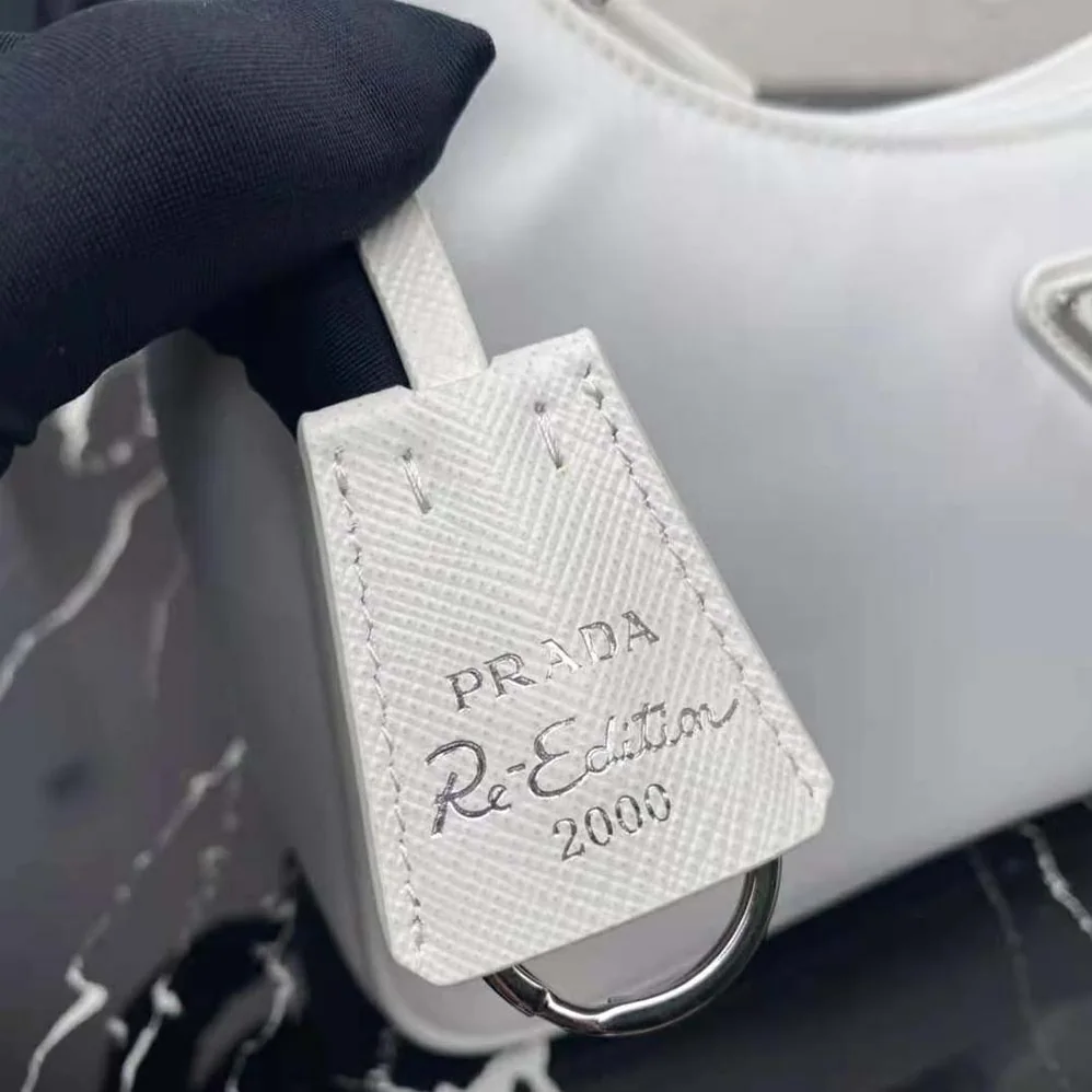 Prada Re-Nylon Re-Edition 2000 Mini-Bag for Women in White