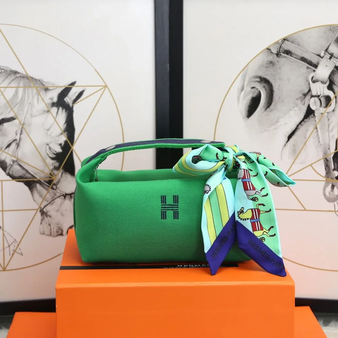 Hermes Bride A Brac Case Green Bag Hermes Bride A Brac Case Green Bag