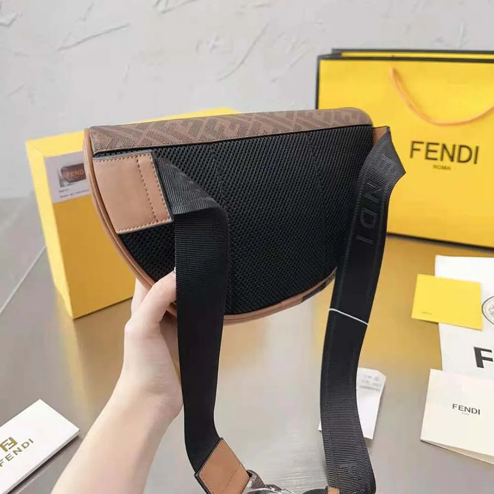Fendi Multicolor Leather Belt Bag for Men Fendi Multicolor Leather Belt Bag for Men