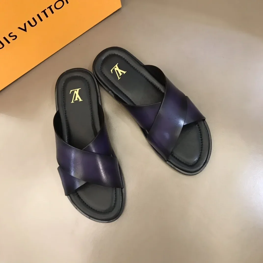 Louis Vuitton LV Oasis Mule Purple Louis Vuitton LV Oasis Mule Purple