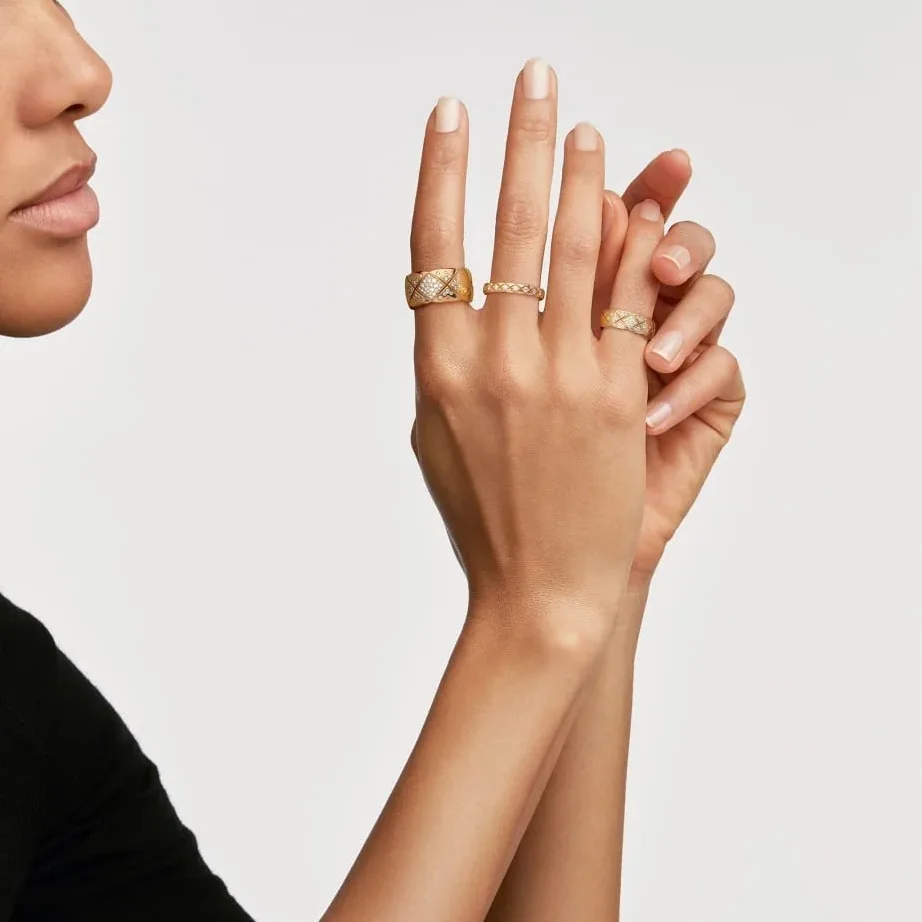 Chanel Coco Crush Ring Yellow Gold Large Version Chanel Coco Crush Ring Yellow Gold Large Version