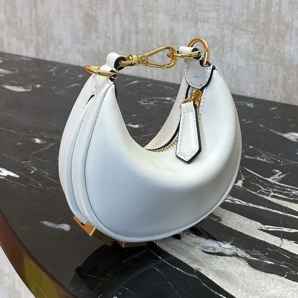 Fendi Fendigraphy Mini White Leather Mini bag for Women Fendi Fendigraphy Mini White Leather Mini bag for Women