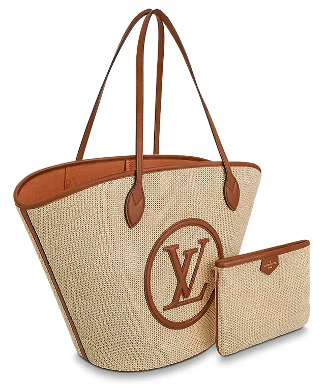 Louis Vuitton Saint Jacques Raffia Brown / LV