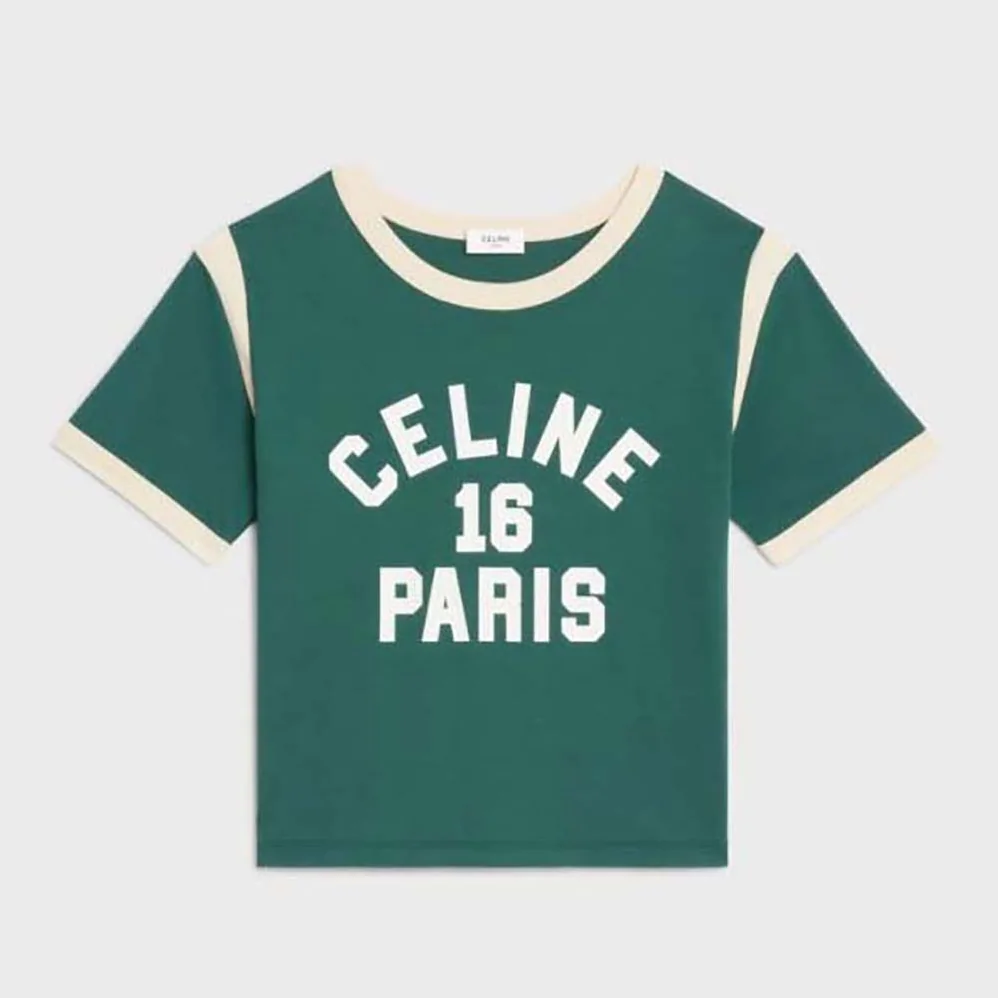 Celine 16 Boxy T for Women in shirt in Cotton Jersey Celine 16 Boxy T for Women in shirt in Cotton Jersey