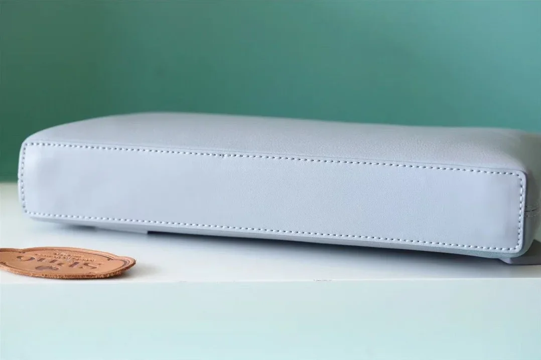 Louis Vuitton Pochette Ipad Clutch & Pouch in Blue Aerogram Silver Hardware