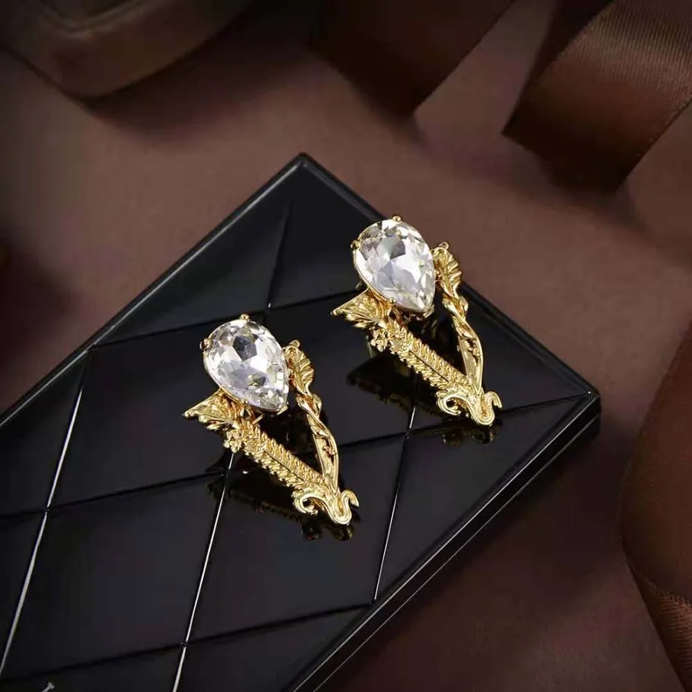Versace Virtus Stud Earrings for Women Versace Virtus Stud Earrings for Women