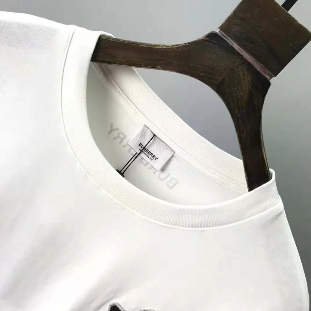 Burberry Monster Graphic Cotton Oversized T-shirt for Men in White Burberry Monster Graphic Cotton Oversized T-shirt for Men in White