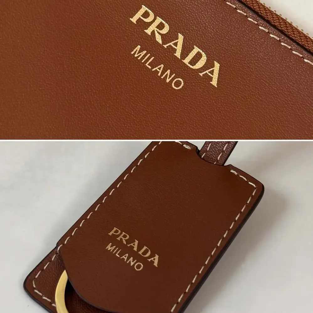 Prada Large Crochet Tote Bag with Leather Details for Women in Natural Prada Large Crochet Tote Bag with Leather Details for Women in Natural