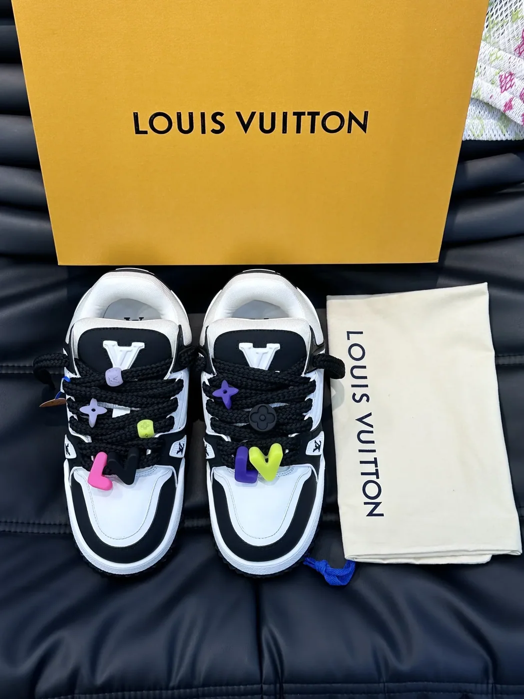 Louis Vuitton Trainer Sneaker LV Black Louis Vuitton Trainer Sneaker LV Black