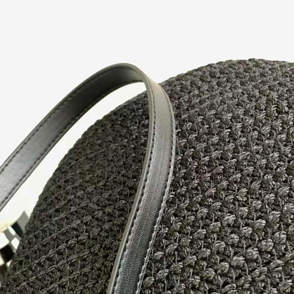 Balenciaga Ibiza Small Basket With Strap in Black for Women Balenciaga Ibiza Small Basket With Strap in Black for Women