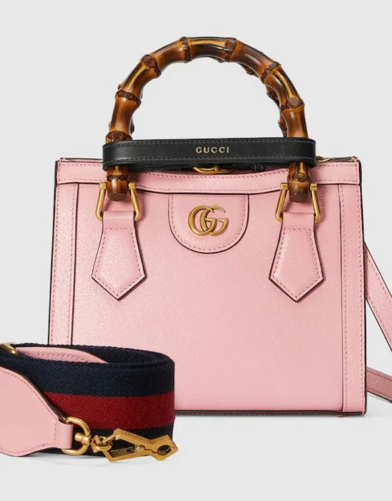 Gucci Diana Mini Tote Bag Pink , / GG Gucci Diana Mini Tote Bag Pink , / GG