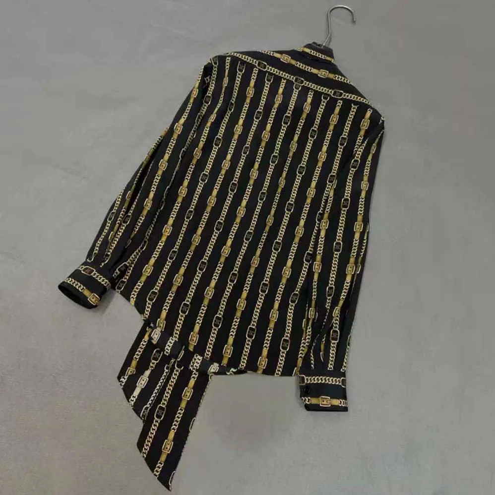 Celine Loose Shirt in Crepe DE Chine for Women