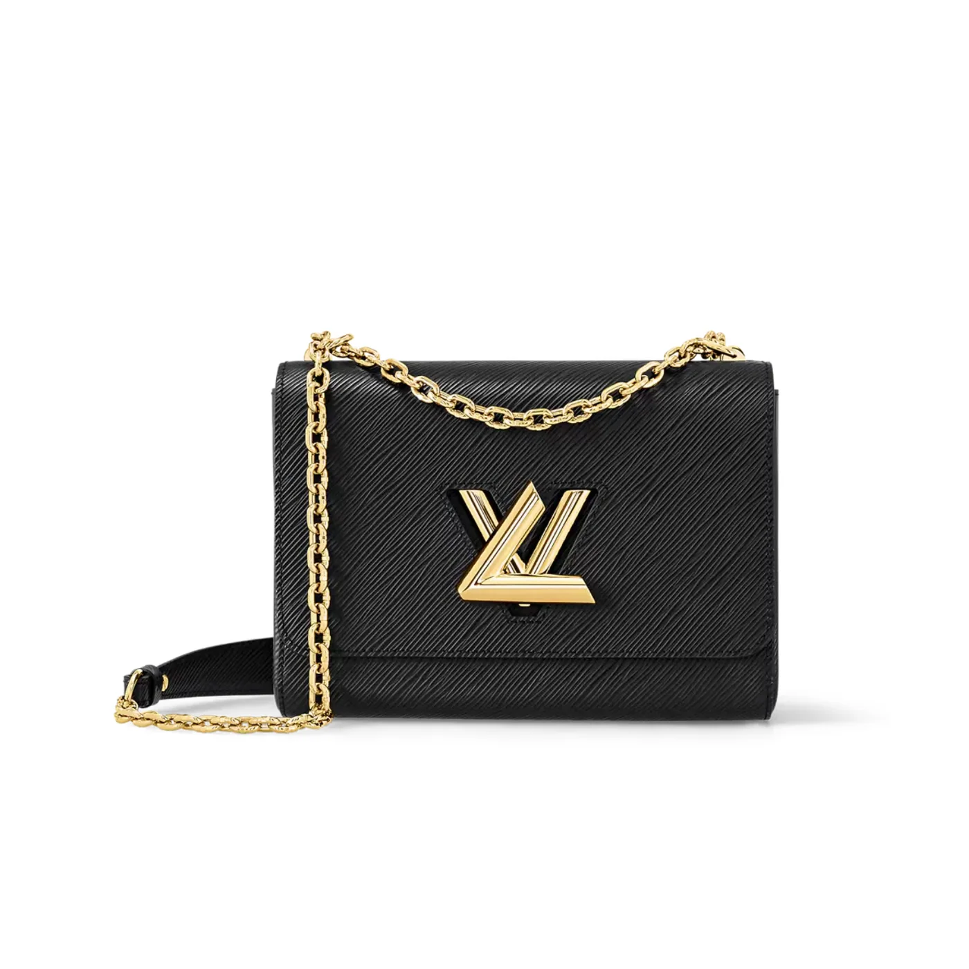 Louis Vuitton Twist MM Epi Black /
