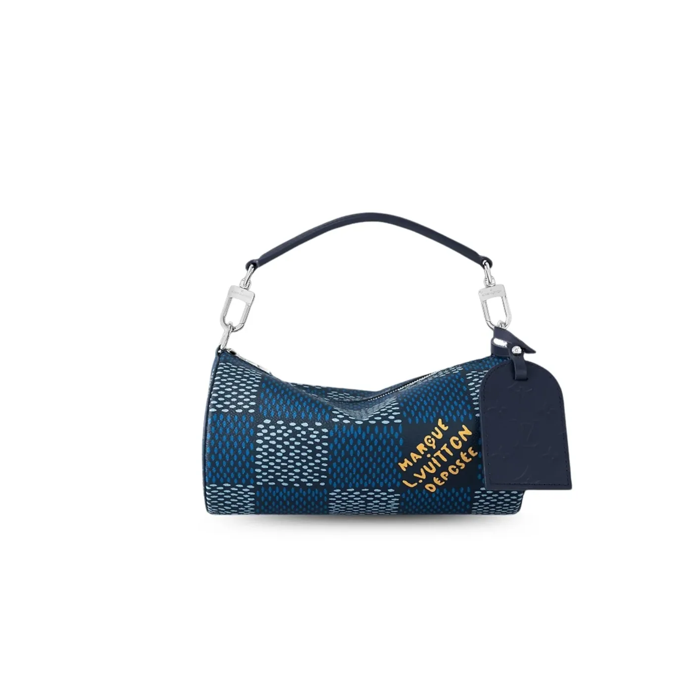 Louis Vuitton Soft Polochon PM Bag Blue / Louis Vuitton Soft Polochon PM Bag Blue /