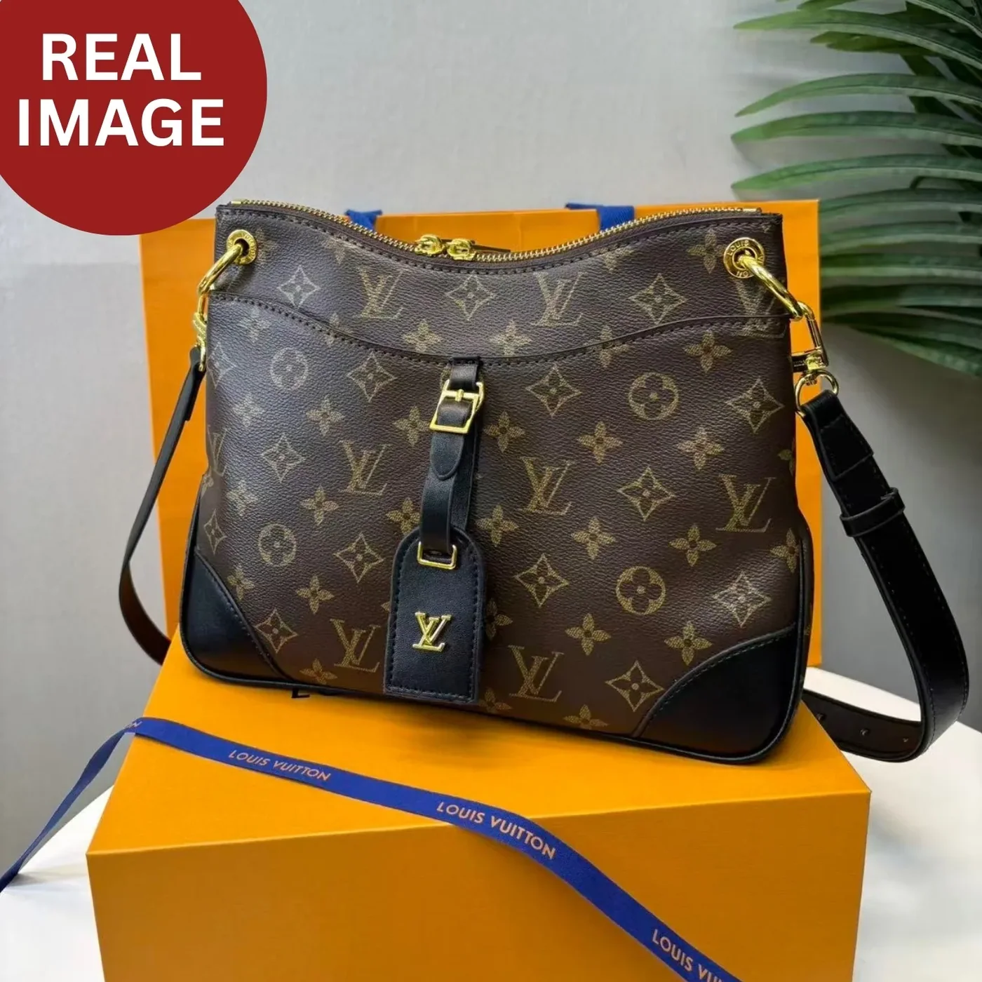 Louis Vuitton Odeon PM Monogram Canvas Black /