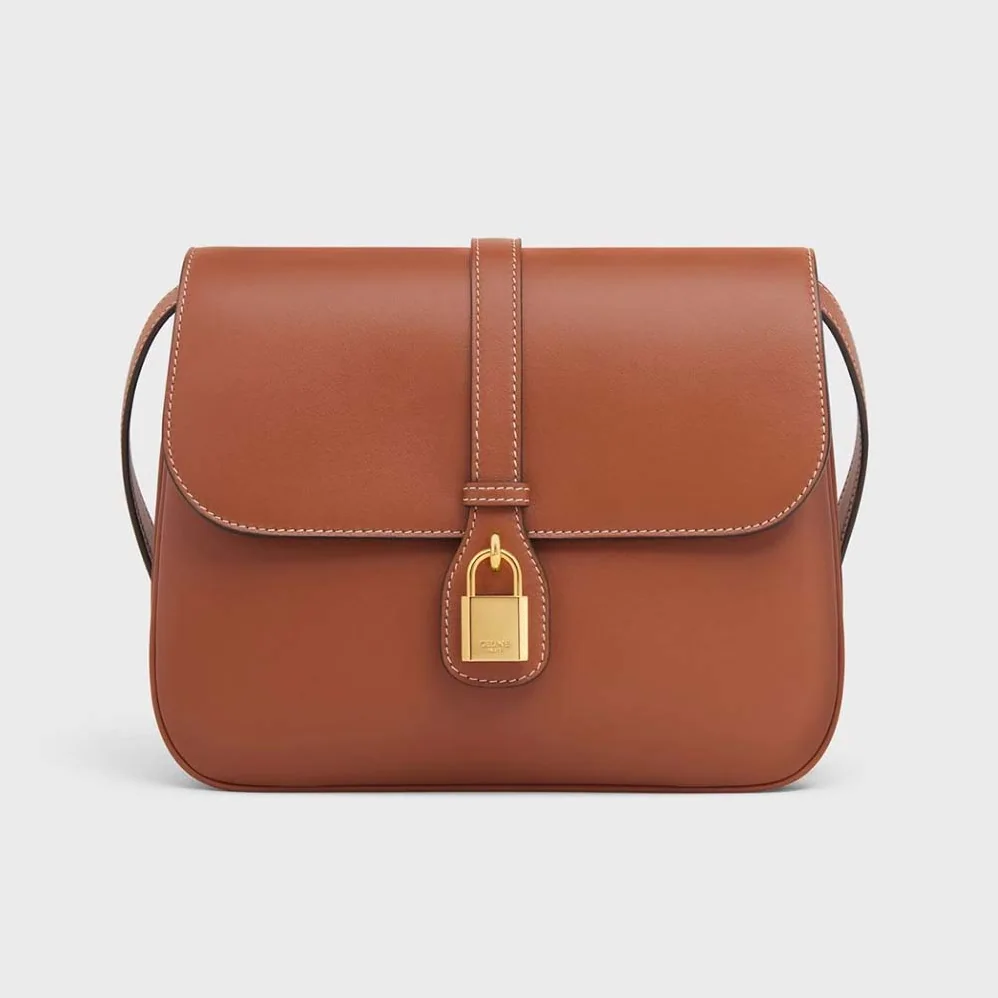 Celine Medium Tabou in Smooth Calfskin for Women in Brown