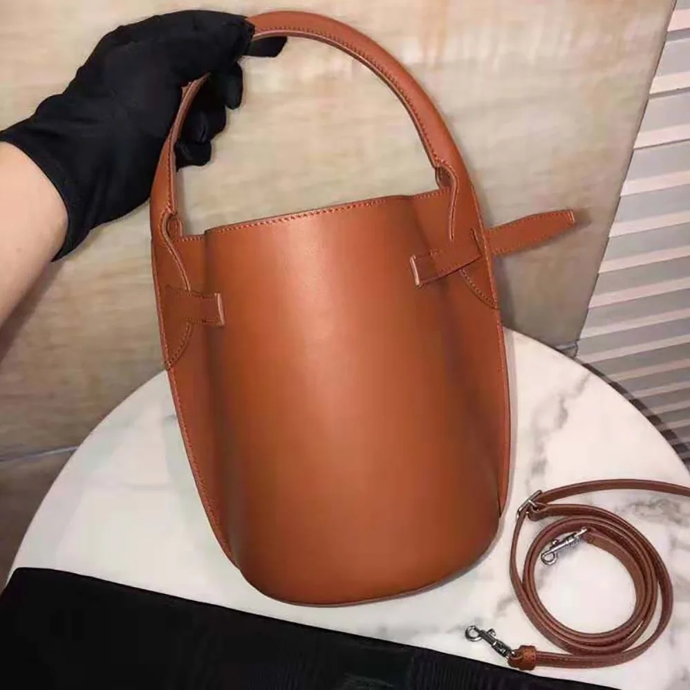 Celine Big Bag Nano Bucket in Smooth Calfskin for Women in Brown