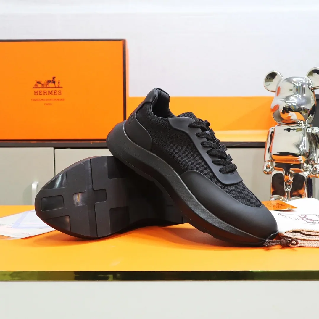 Hermes Gramme Sneakers Black Hermes Gramme Sneakers Black