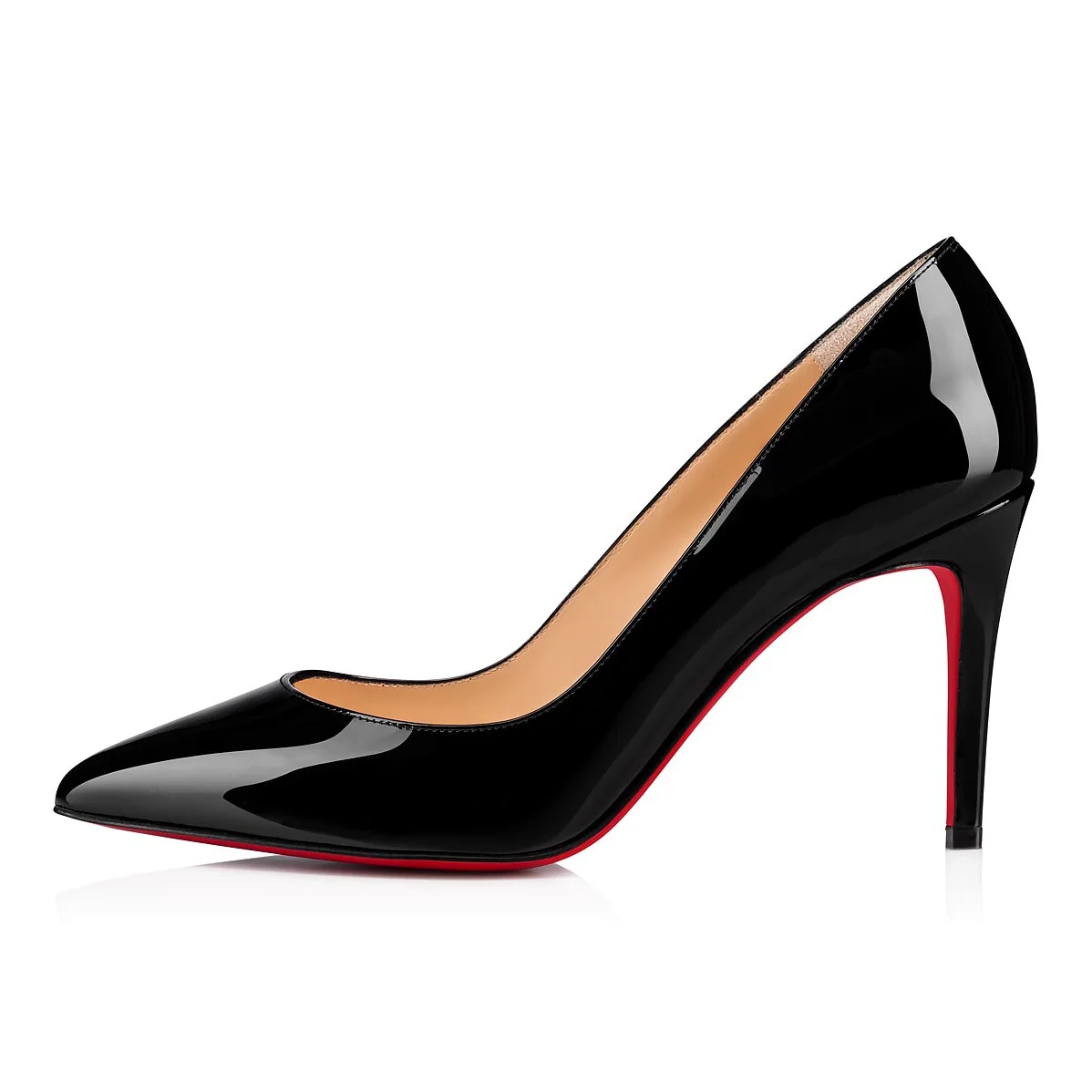 Christian Louboutin Shoes Pigalle 85 mm Heel Height for Women in Black Christian Louboutin Shoes Pigalle 85 mm Heel Height for Women in Black