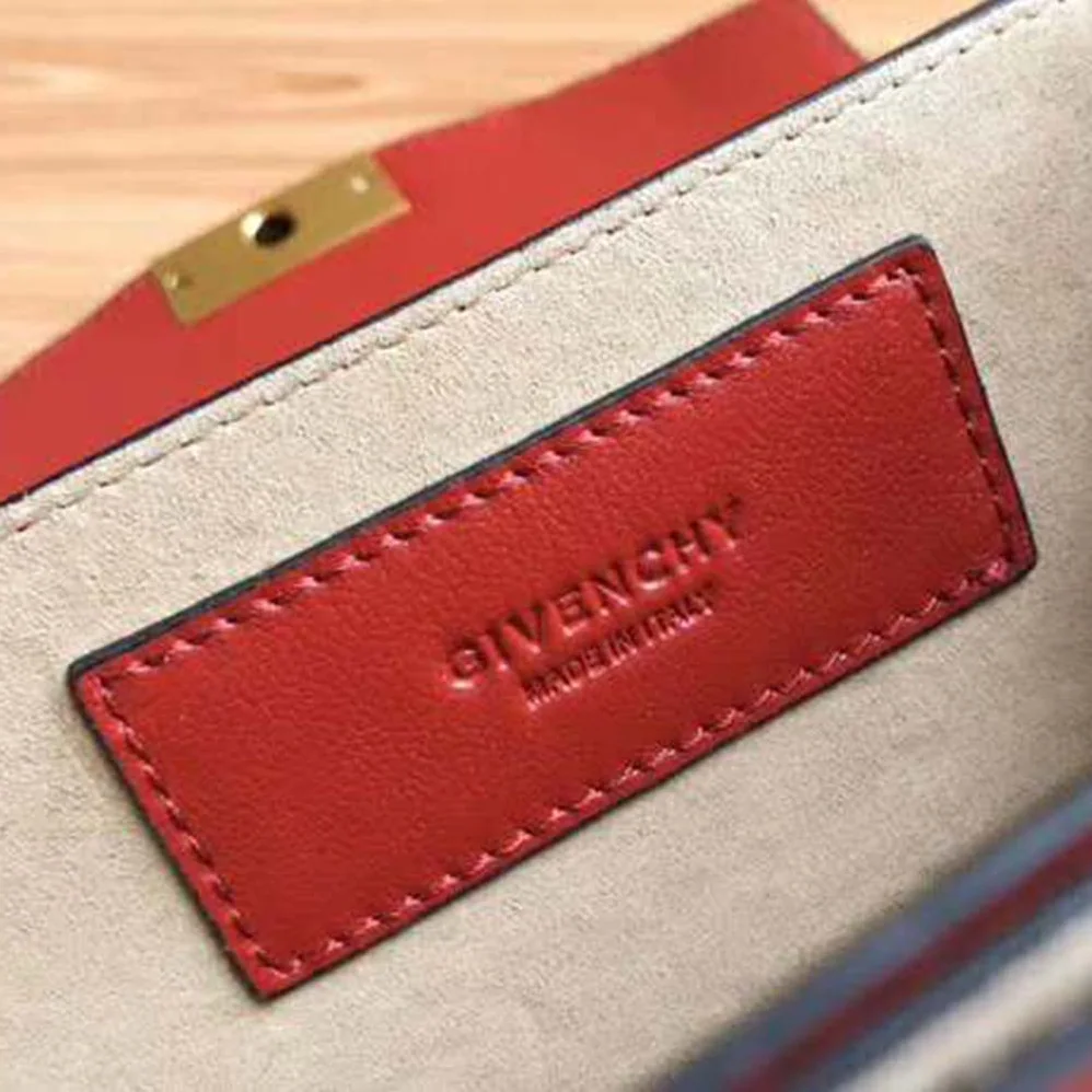 Givenchy Small GV3 Bag in Diamond Quilted Leather for Women in Orange Givenchy Small GV3 Bag in Diamond Quilted Leather for Women in Orange