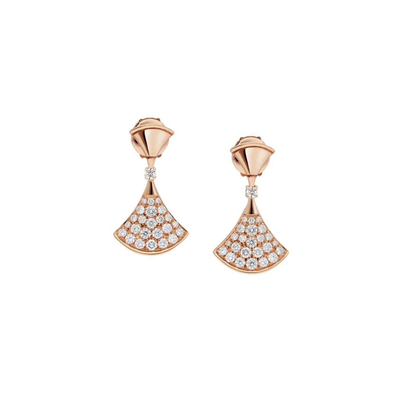 Bvlgari Divas Dream Earrings Rose Gold