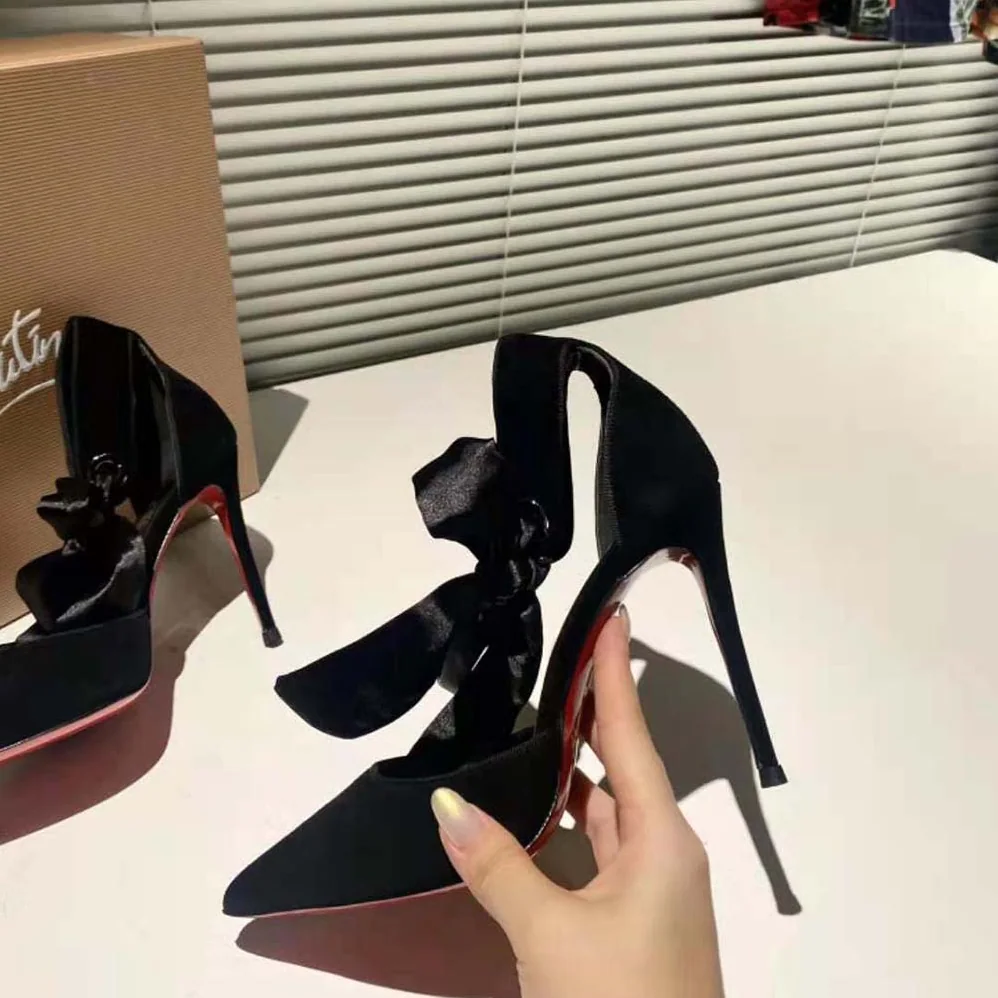 Christian Louboutin Torrida Pump 100 mm for Women in Black Christian Louboutin Torrida Pump 100 mm for Women in Black