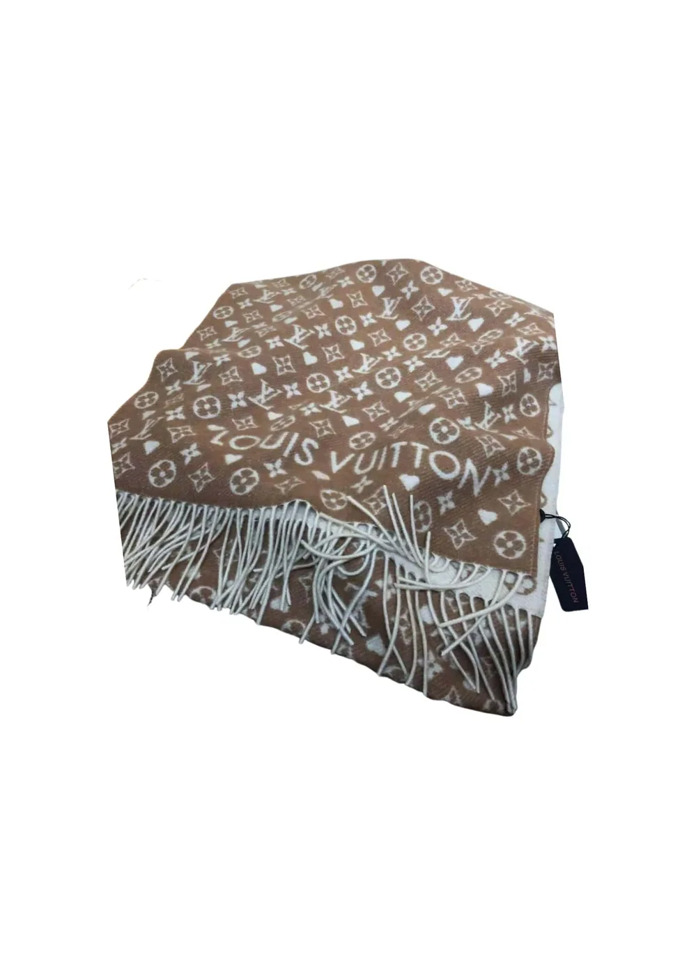 Louis Vuitton Game On Scarf Brown Louis Vuitton Game On Scarf Brown
